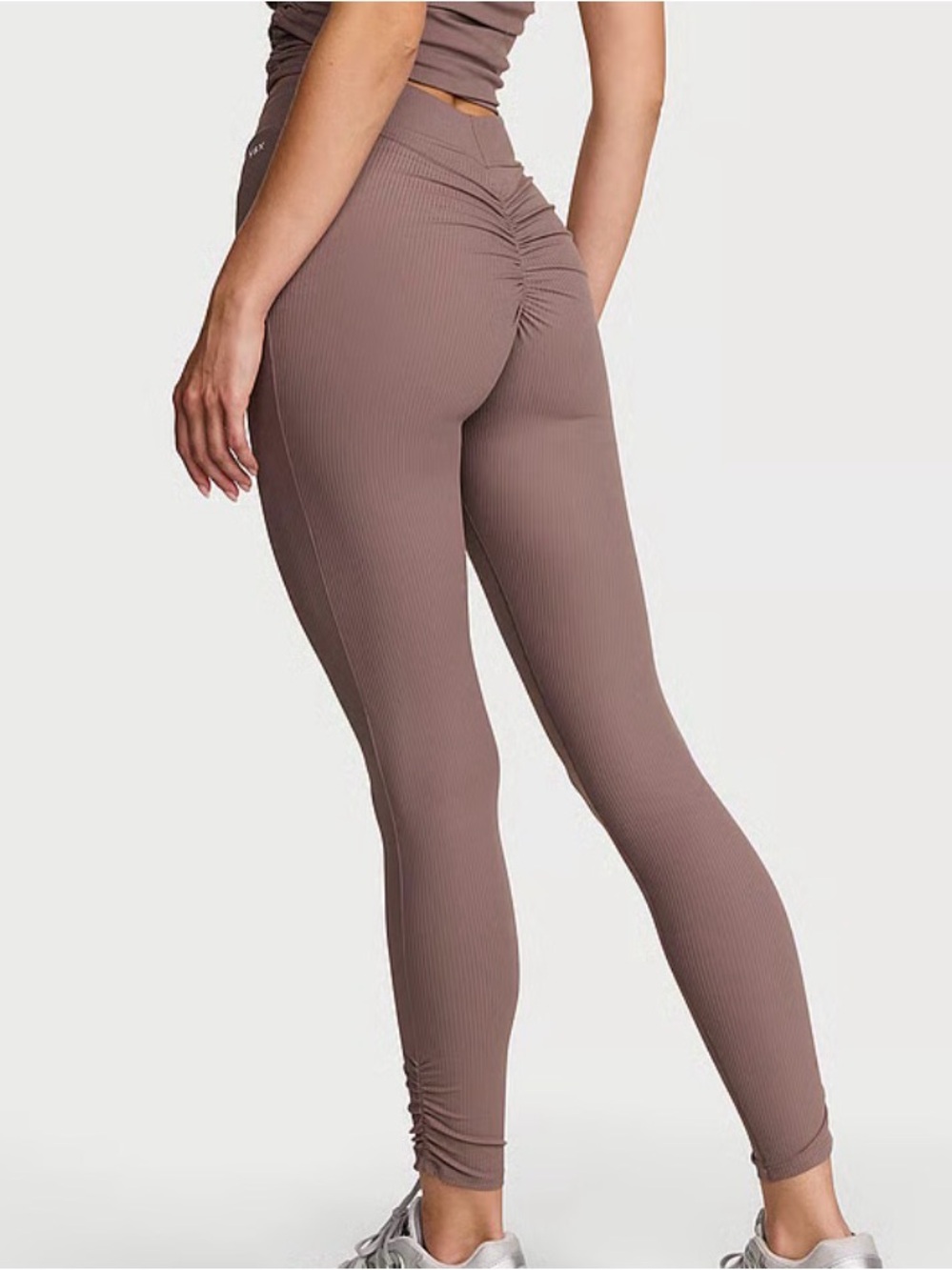 Victoria’s Secret VSX Elevate Rib Ruched V-Waist Legging